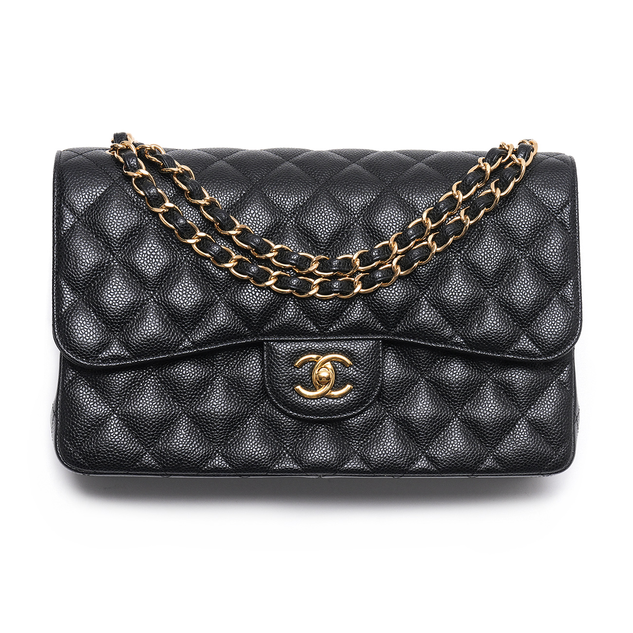 CHANEL(USED)샤넬 캐비어 클래식 라지 플랩백