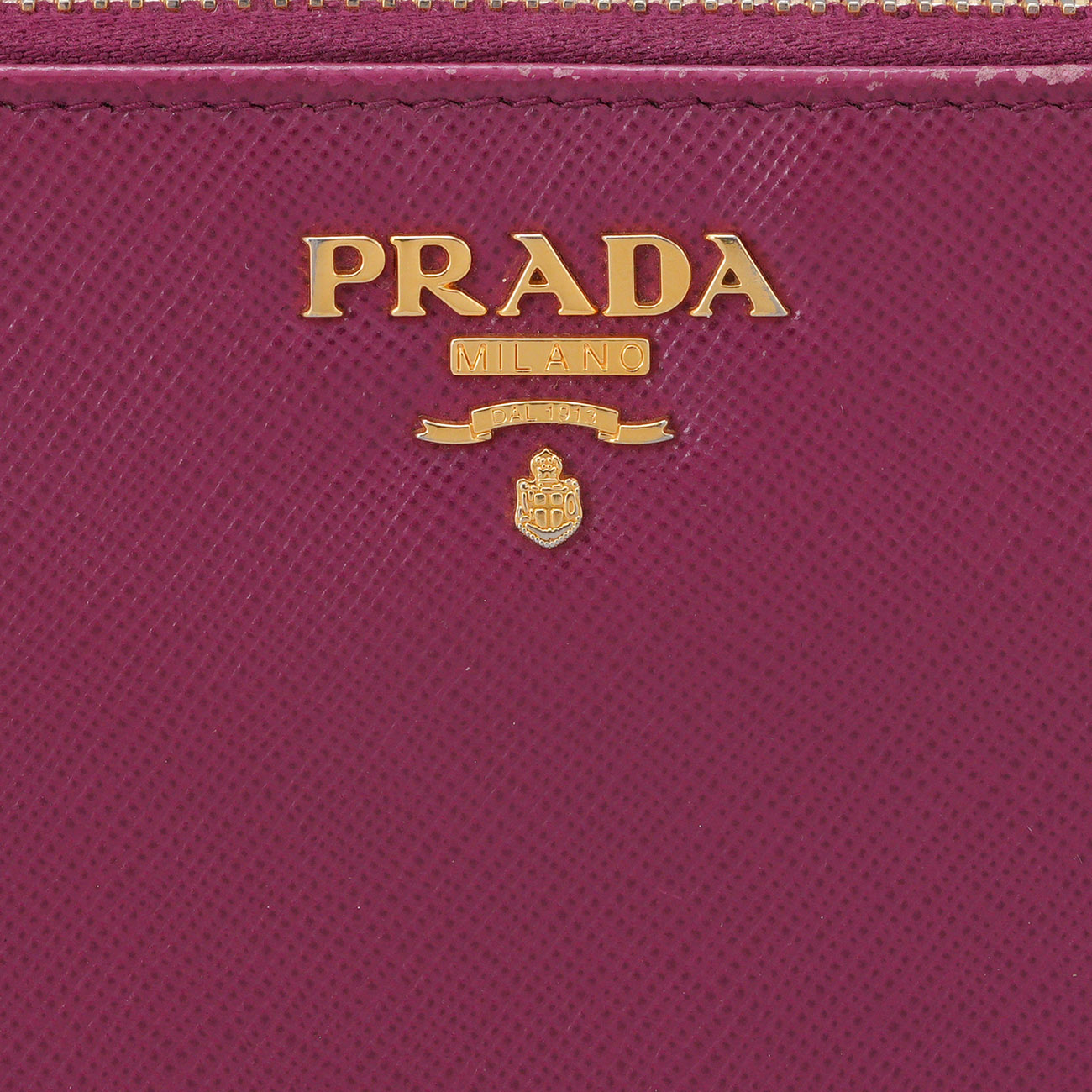 PRADA(USED)프라다 사피아노 지퍼 장지갑